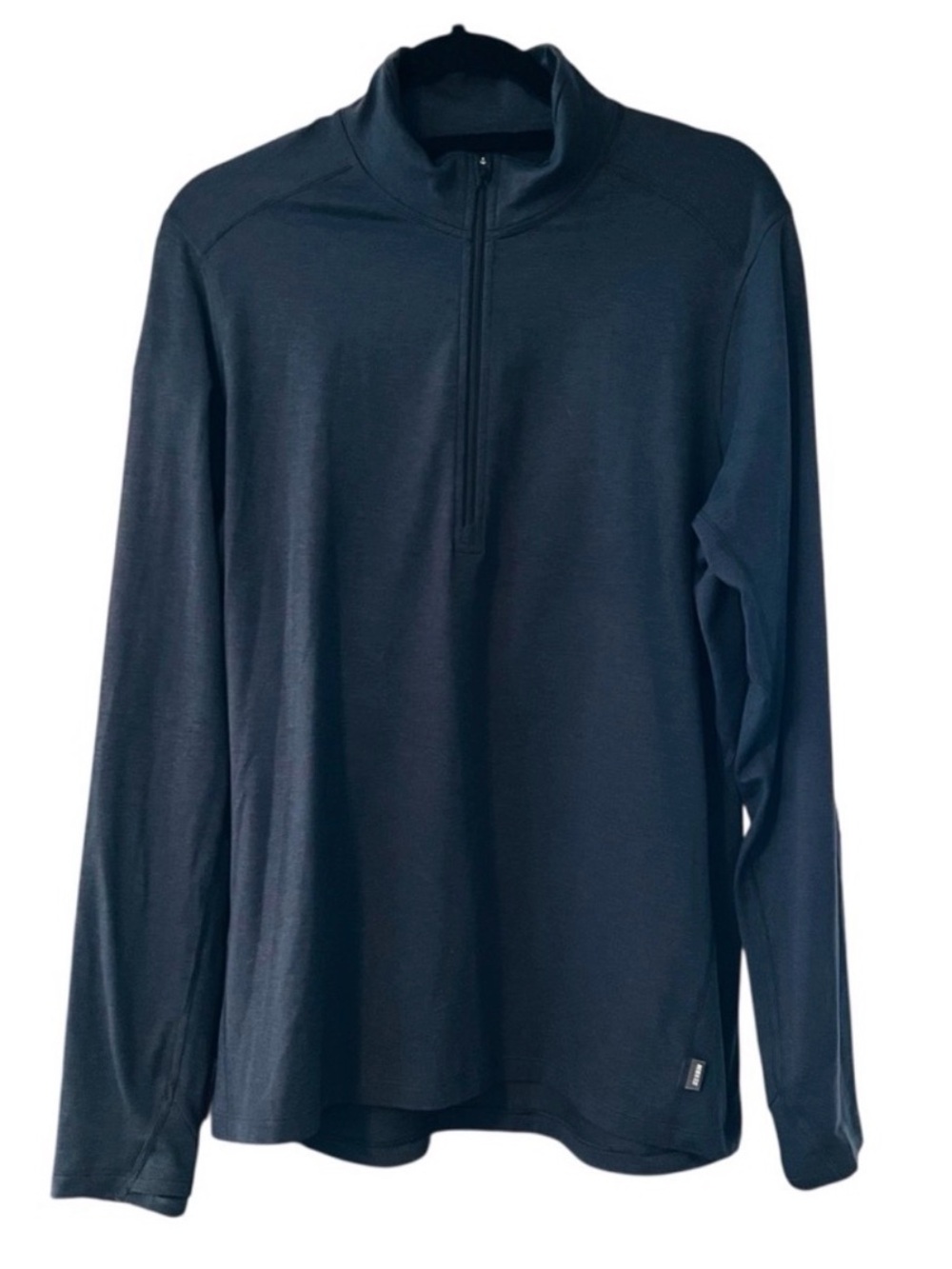 REI Co Op Women’s 1/2 Zip Long Sleeve Top Dark Gray Size 1X Large